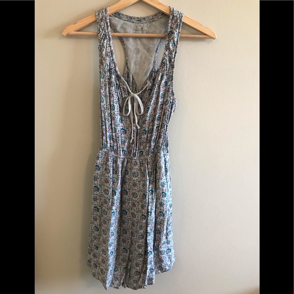 XS Hi-lo Ecote floral summer dress with pockets!